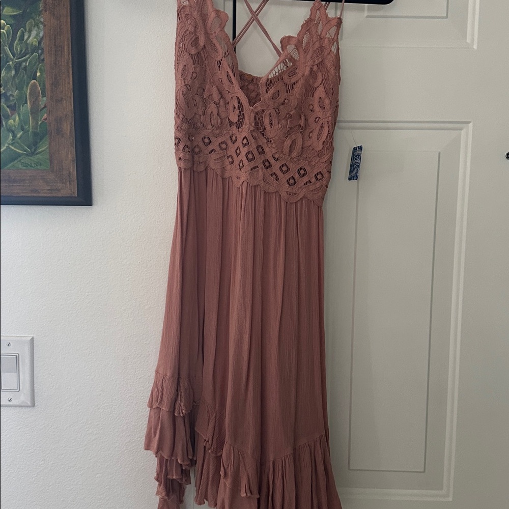 NWT Free People Intimately Rose Adella Lace Dress Med - Picture 4 of 7